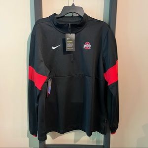 Ohio State Therma Quarter Zip in Black